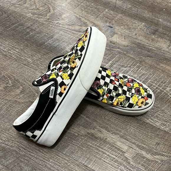 Vans Classic slip on Poppy Checkerboard Black/White - Picture 2 of 10